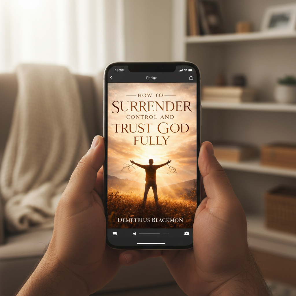 How To Surrender Control and Trust God Fully