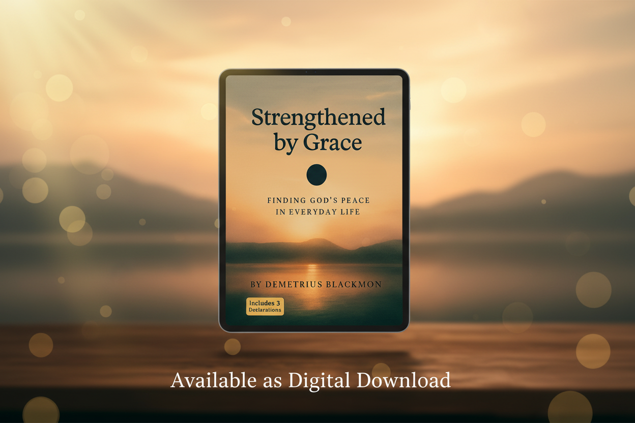 Strengthened by Grace Dark Hero