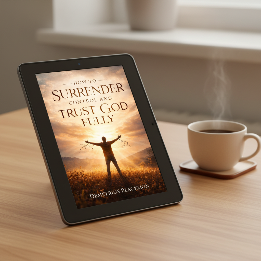 How To Surrender Control and Trust God Fully